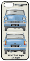 Ford Anglia Super 123E 1962-67 Phone Cover Vertical